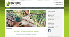 Desktop Screenshot of fortuneaccounting.com